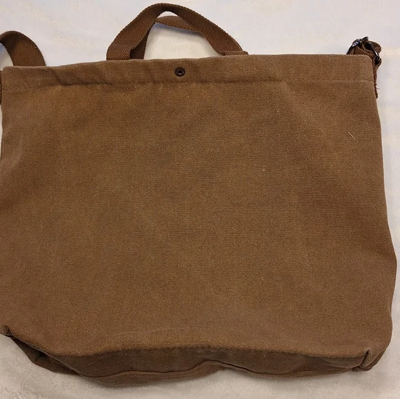 Brown Canvas Tote Bag - Picture 6 of 15